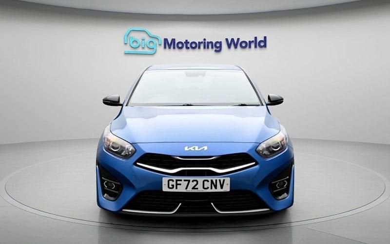 Used Kia Ceed GT-Line 160 HP (117 kW) 2022 Blue Hatchback
