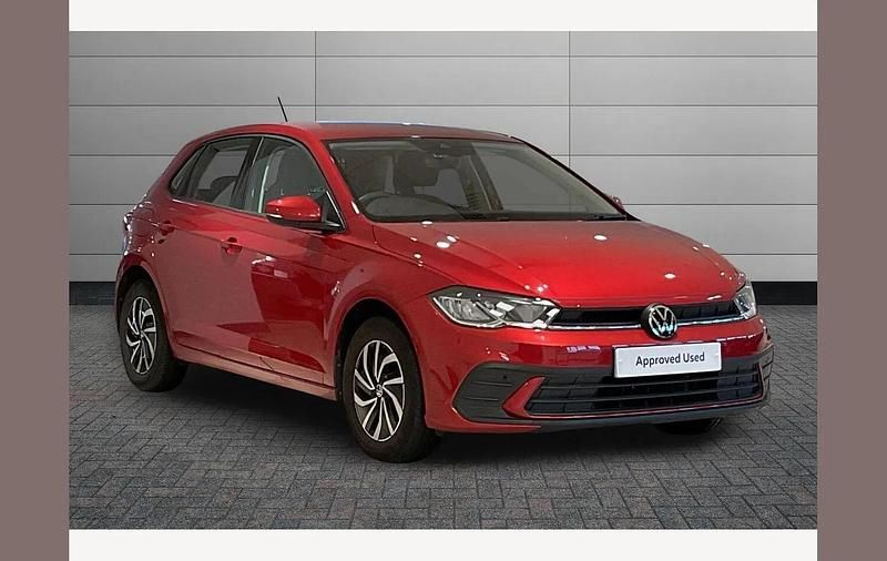 Red Used 2022 VW Polo Life Hatchback | £16,050 (Fair price) - Image 1/3