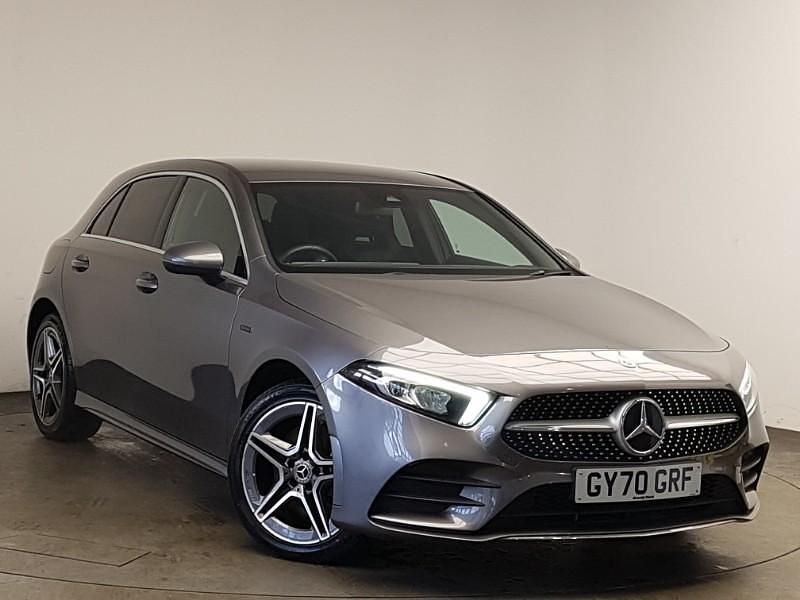 Grey Used 2020 Mercedes A250 AMG line Hatchback | £18,298 (Fair price) - Image 1/4