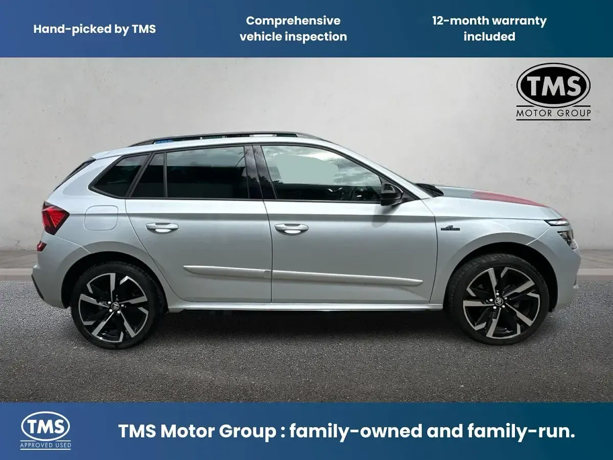 Used Skoda Kamiq Monte Carlo 150 HP (110 kW) 2024 Silver SUV