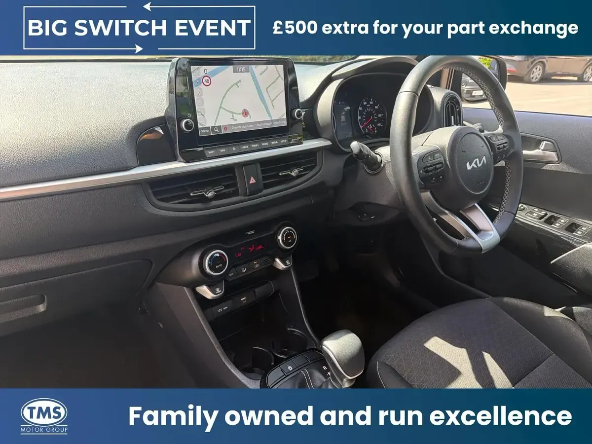 Used Kia Picanto 2023 Black Hatchback