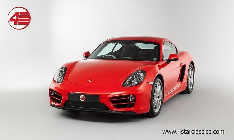 Used Porsche Cayman 275 HP (202 kW) 2013 Red Coupe