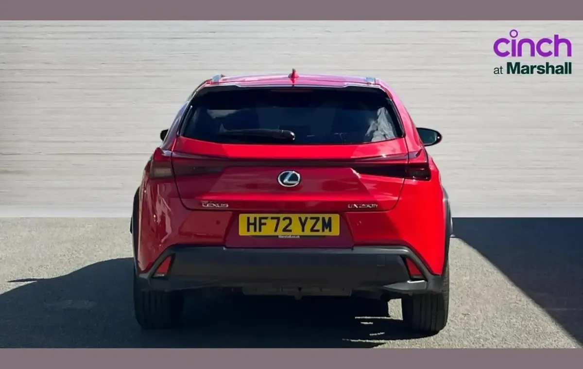 Used Lexus UX 250h 184 HP (135 kW) 2022 Red SUV
