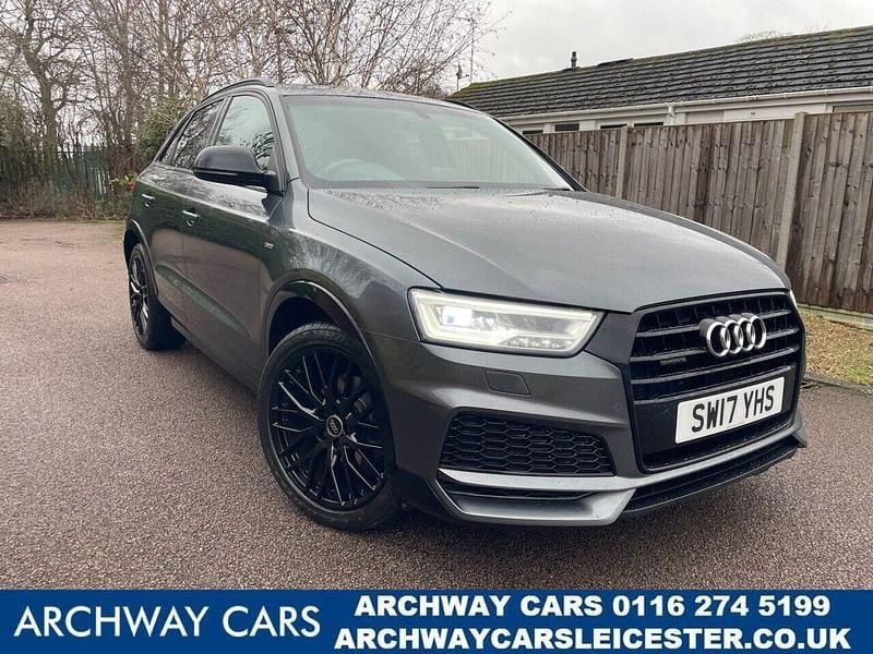Used Audi Q3 Black Edition 150 HP (110 kW) 2017 Grey SUV