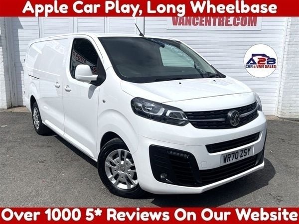 White Used 2021 Vauxhall Vivaro Sportive Van | £14,376 (Expensive) - Image 1/1