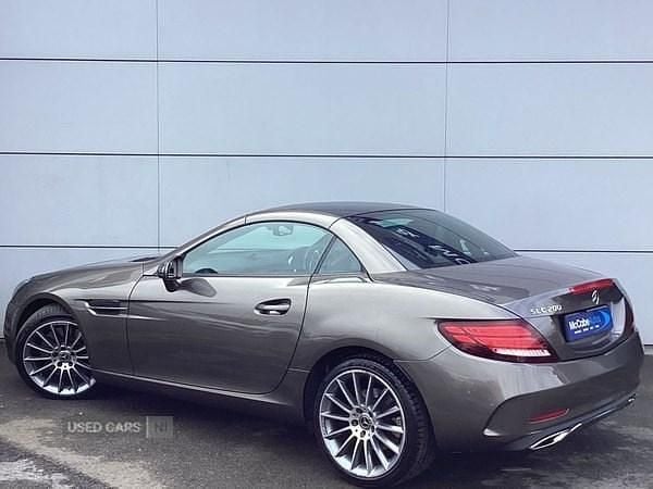 Used Mercedes SLC200 AMG line 184 HP (135 kW) 2017 Grey Cabriolet