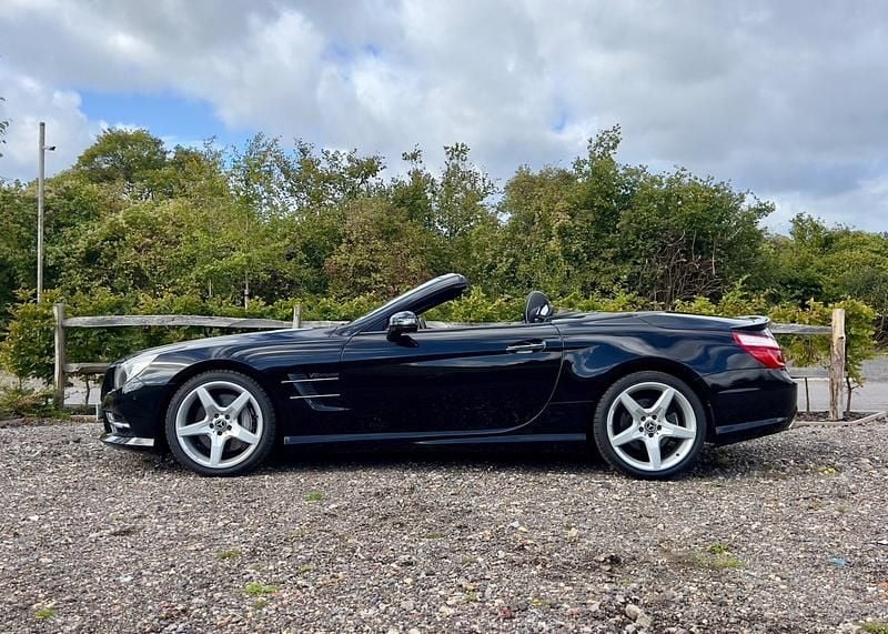 Used Mercedes SL500 AMG 2013 Black Cabriolet