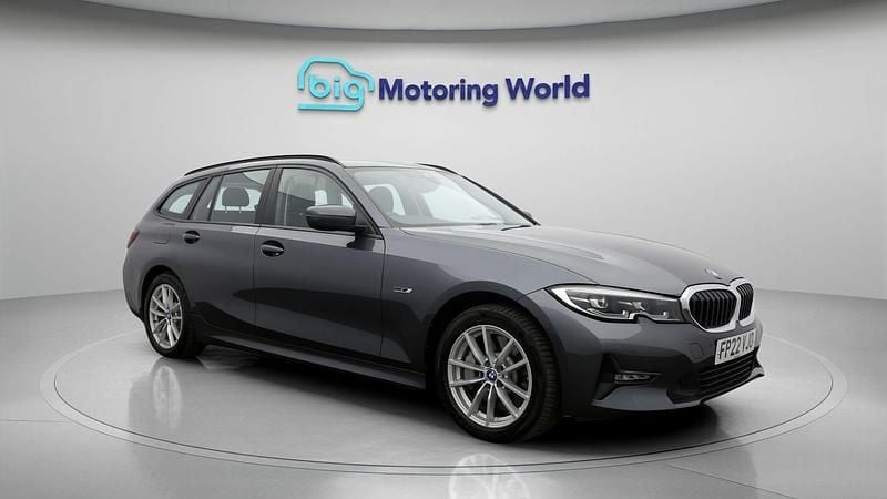 Grey Used 2022 BMW 330e Estate | £17,500 (Good price) - Image 1/4