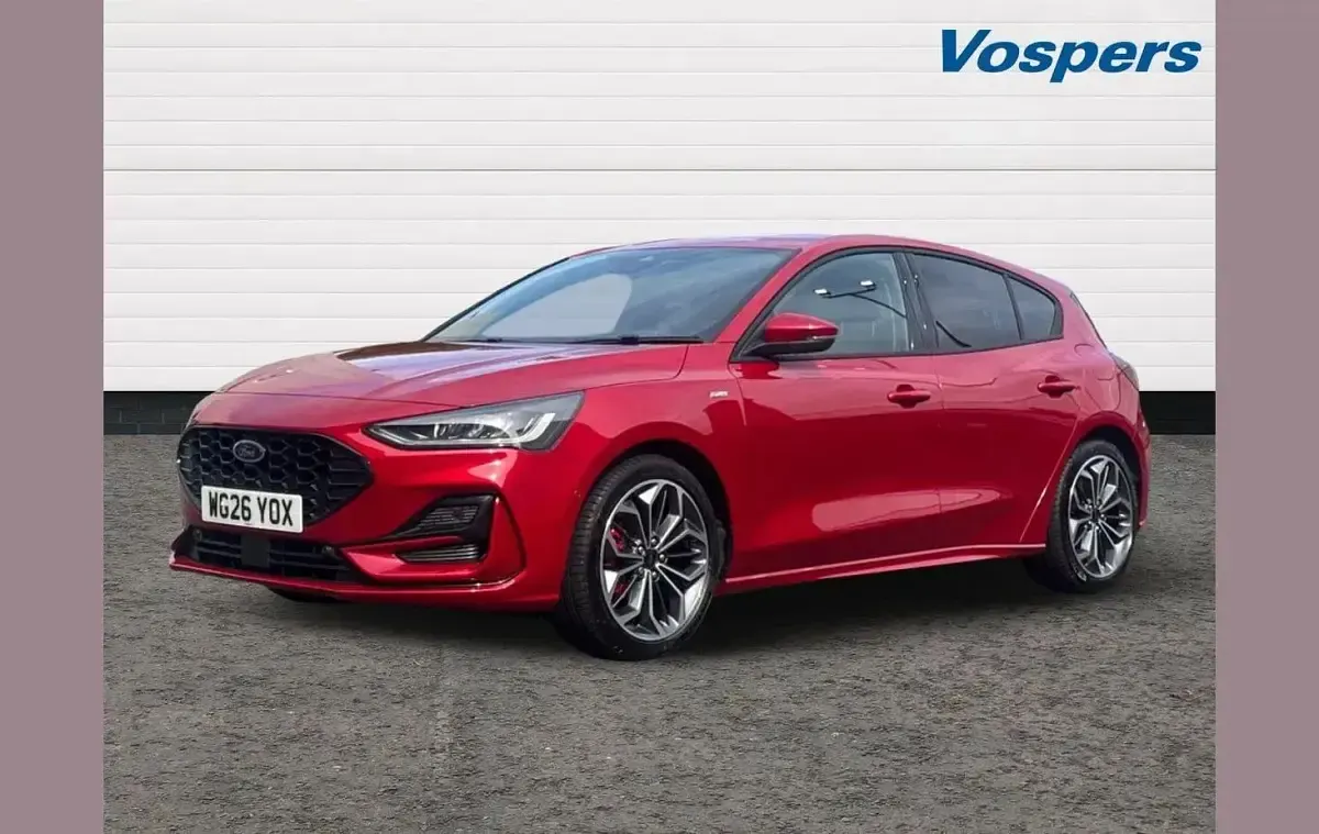New Ford Focus ST-Line X 153 HP (112 kW) 2026 Red Hatchback