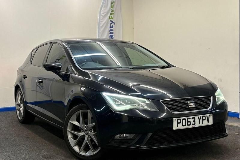 Used Seat Leon SE 110 HP (80 kW) 2013 Black Hatchback