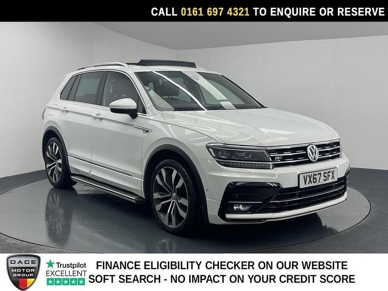 Used VW Tiguan R-line 150 HP (110 kW) 2017 White SUV