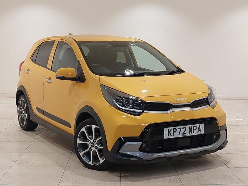 Used Kia Picanto X-Line 2022 Yellow Hatchback