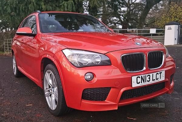 Orange Used 2013 BMW X1 M Sport SUV | £4,895 (Fair price) - Image 1/4