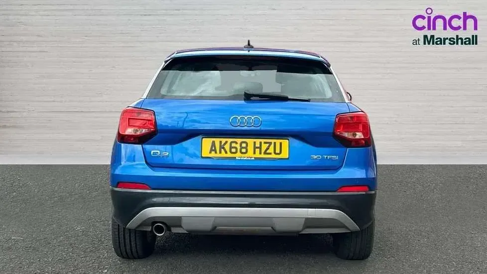 Begagnad Audi Q2 Sport 116 HK (85 kW) 2018 Blå SUV