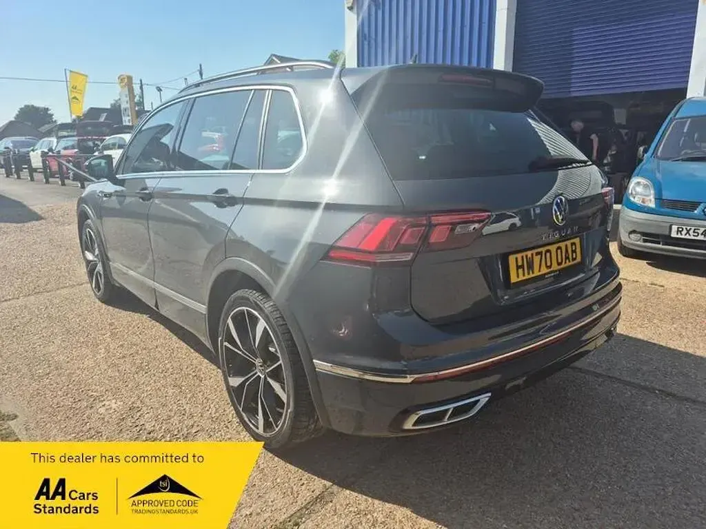 Used VW Tiguan R-line 150 HP (110 kW) 2020 Grey SUV