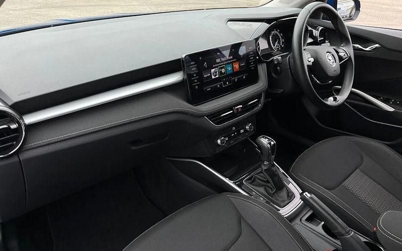 Used Skoda Fabia SE L 110 HP (80 kW) 2023 Blue Hatchback