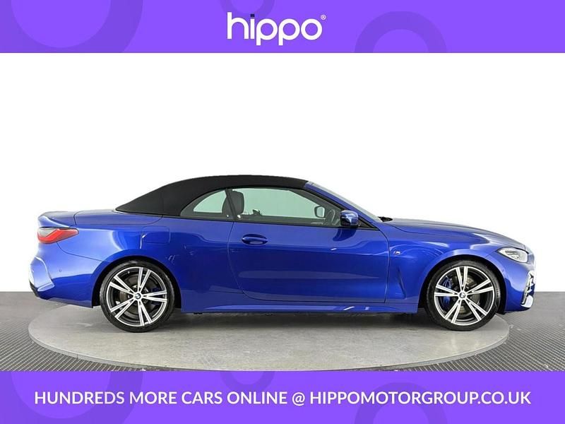 Used BMW 430 Cabriolet M Sport 245 HP (180 kW) 2022 Blue Cabriolet