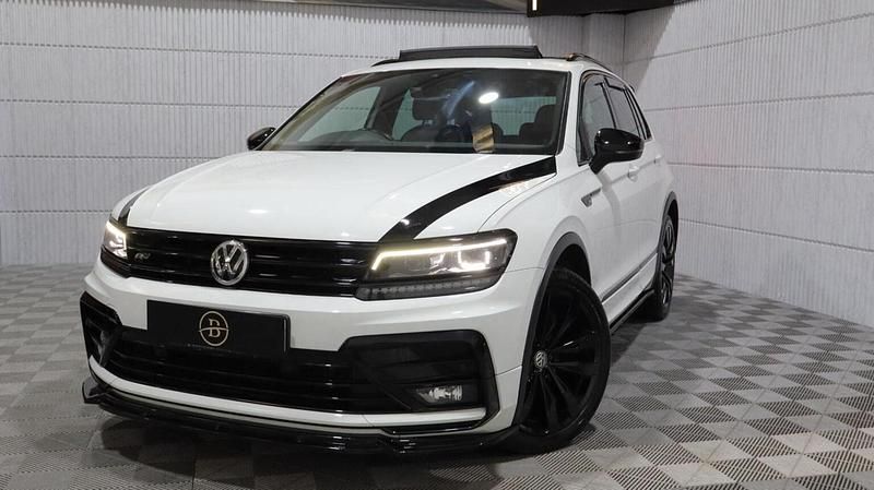 Used VW Tiguan R-line 150 HP (110 kW) 2018 White SUV