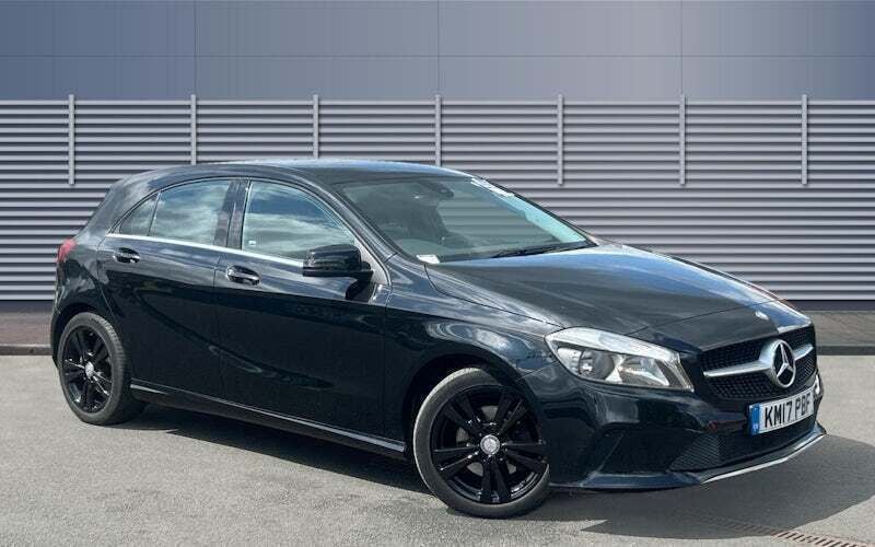 Black Used 2017 Mercedes A180 Hatchback | £12,929 (Good price) - Image 1/4