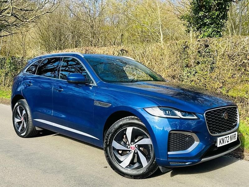Used Jaguar F-Pace R-Dynamic 404 HP (297 kW) 2022 Blue SUV