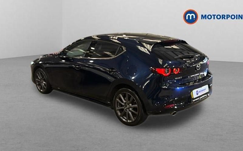 Used Mazda 3 Exclusive-Line 140 HP (102 kW) 2025 Blue Hatchback