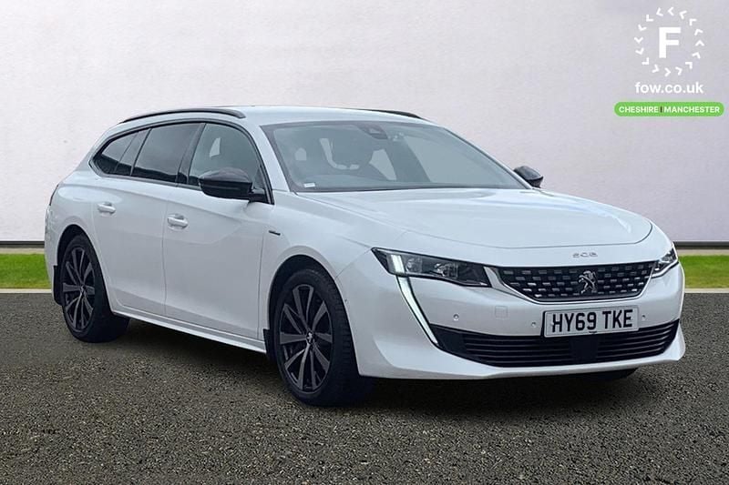 White Used 2019 Peugeot 508 GT-line Estate | £14,899 (Fair price) - Image 1/3