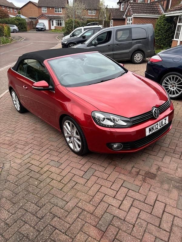 Used VW Golf Cabriolet GT 2012 Red Cabriolet