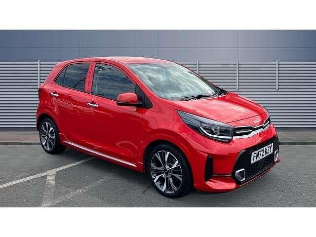 Red Used 2022 Kia Picanto 4 Hatchback | £12,355 (Fair price) - Image 1/4
