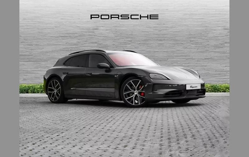 Grey New 2025 Porsche Taycan Sedan | £89,990 (Expensive) - Image 1/4