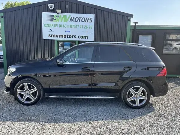 Used Mercedes GLE250 AMG Line Premium 204 HP (150 kW) 2017 Black SUV
