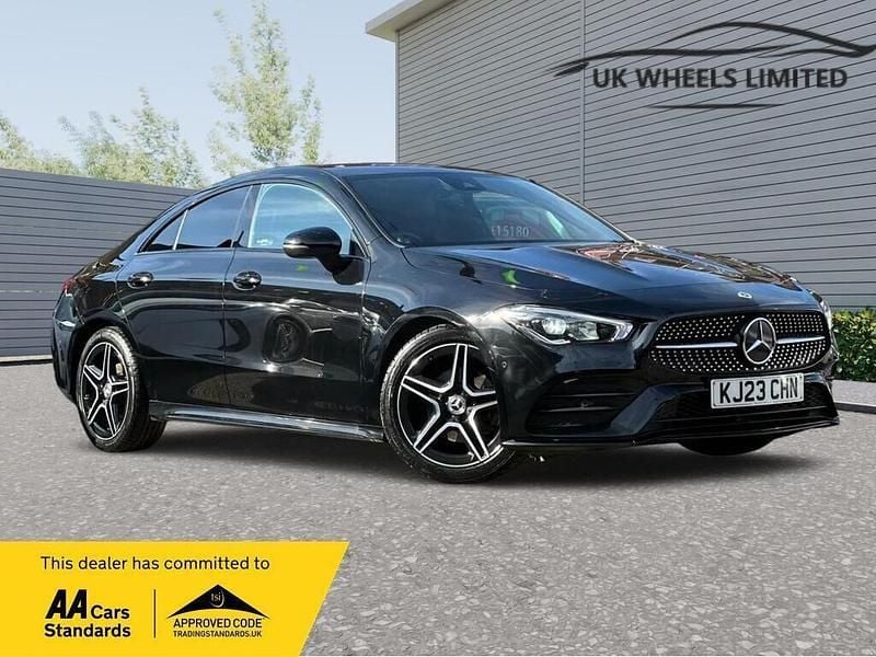 Black Used 2023 Mercedes CLA180 Executive Sedan | £22,690 (Fair price) - Image 1/3