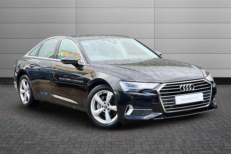 Brilliant black Used 2022 Audi A6 Sport Sedan | £24,350 (Fair price) - Image 1/4