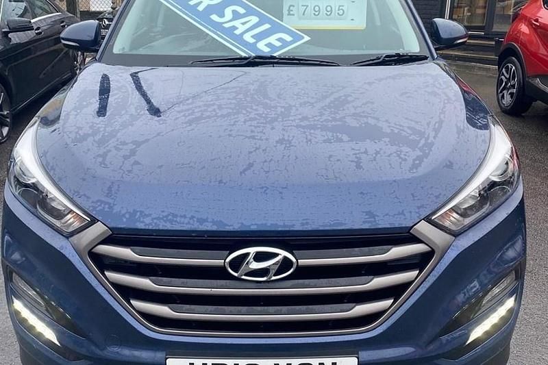 Used Hyundai Tucson SE 2018 Blue SUV