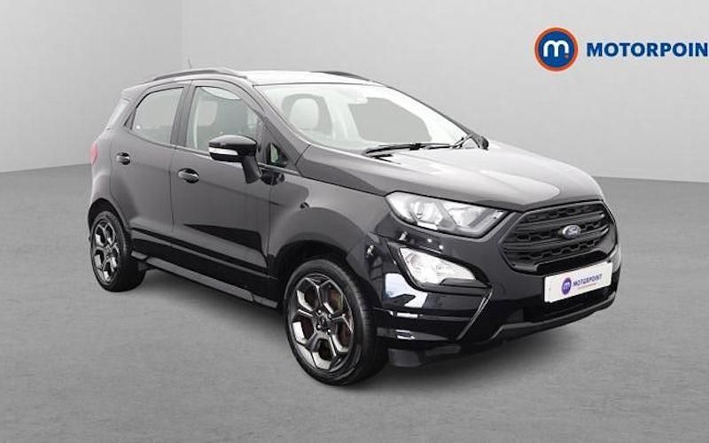 Used Ford Ecosport ST-Line 125 HP (91 kW) 2022 Black SUV