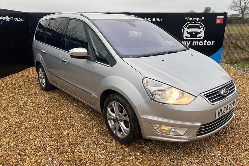 Used Ford Galaxy Titanium 140 HP (102 kW) 2014 Silver MPV
