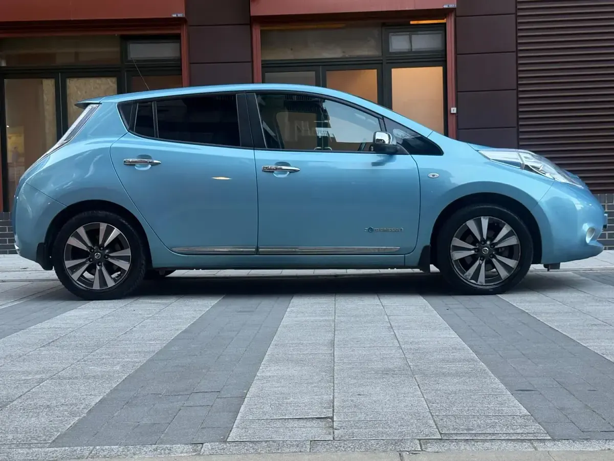 Used Nissan Leaf Tekna 80 kW (109 HP) 2016 Blue Hatchback