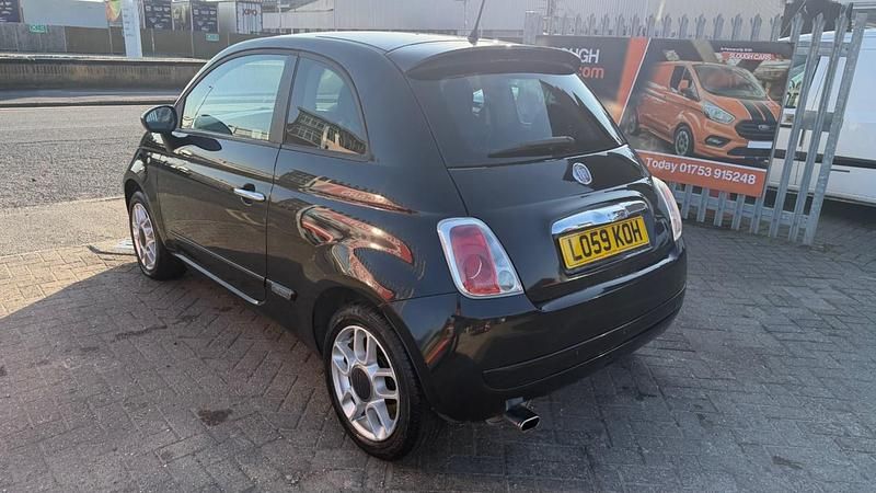 Used Fiat 500 Sport 69 HP (50 kW) 2010 Black Hatchback