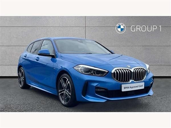 Blue Used 2021 BMW 118 M Sport Hatchback | £19,993 (Fair price) - Image 1/4