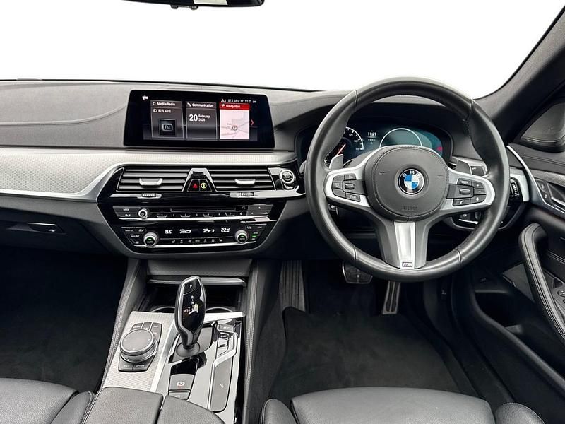 Used BMW 530 M Sport 249 HP (183 kW) 2020 Blue Sedan