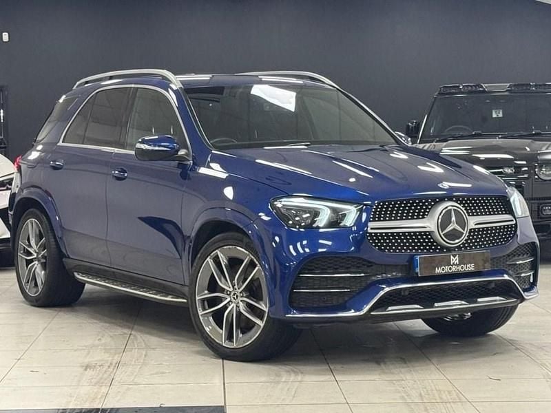 Used Mercedes GLE350 AMG line 272 HP (200 kW) 2020 Blue SUV