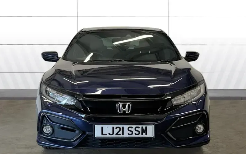 Used Honda Civic EX 126 HP (92 kW) 2021 Blue Hatchback
