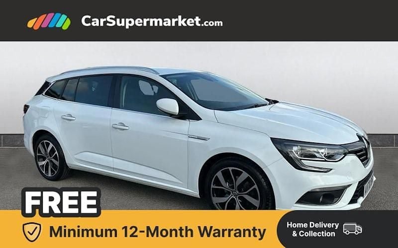 Used Renault Mégane GrandTour Iconic 116 HP (85 kW) 2020 White Estate
