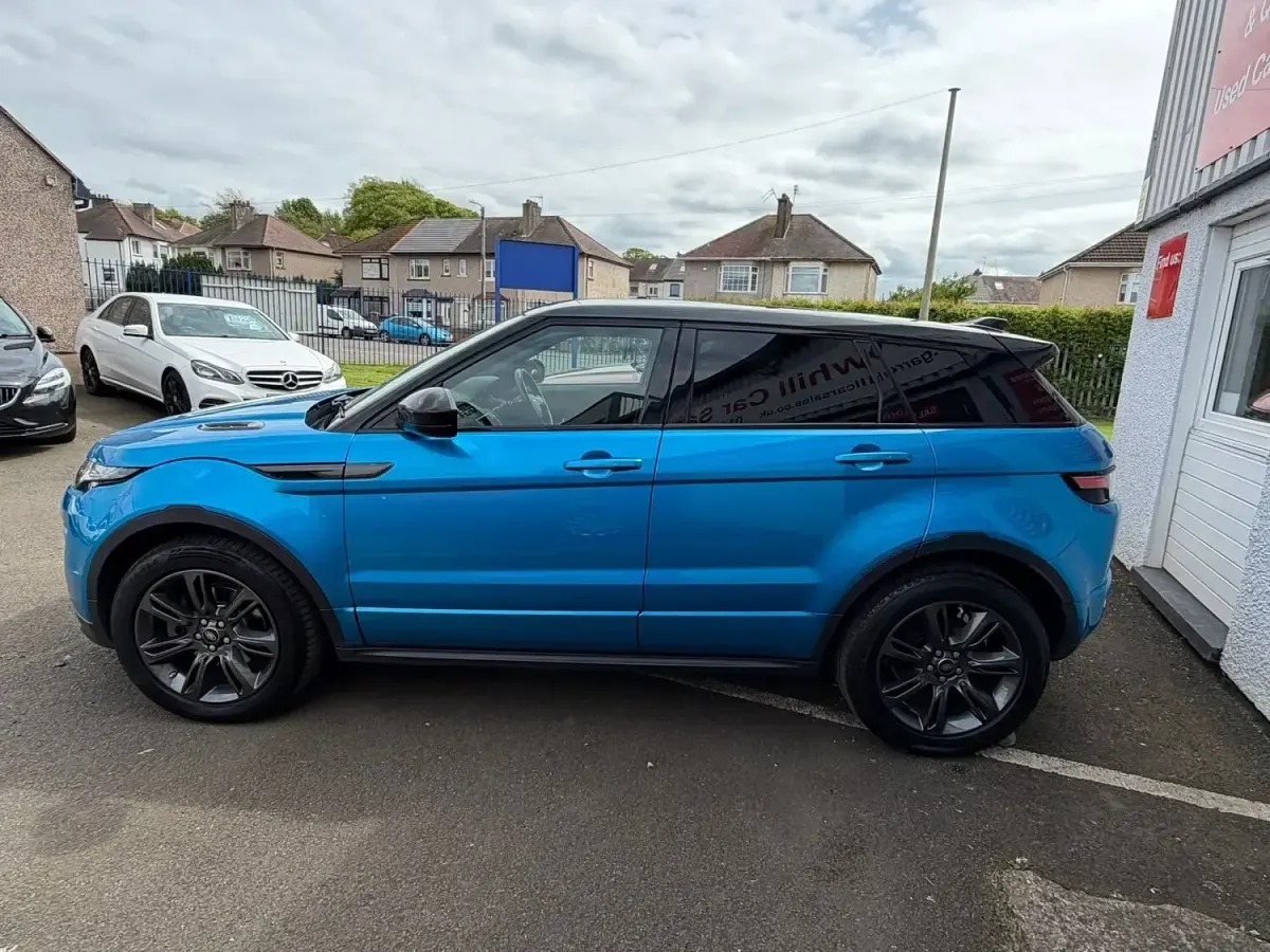 Used Land Rover Range Rover evoque Landmark 2018 Blue Estate