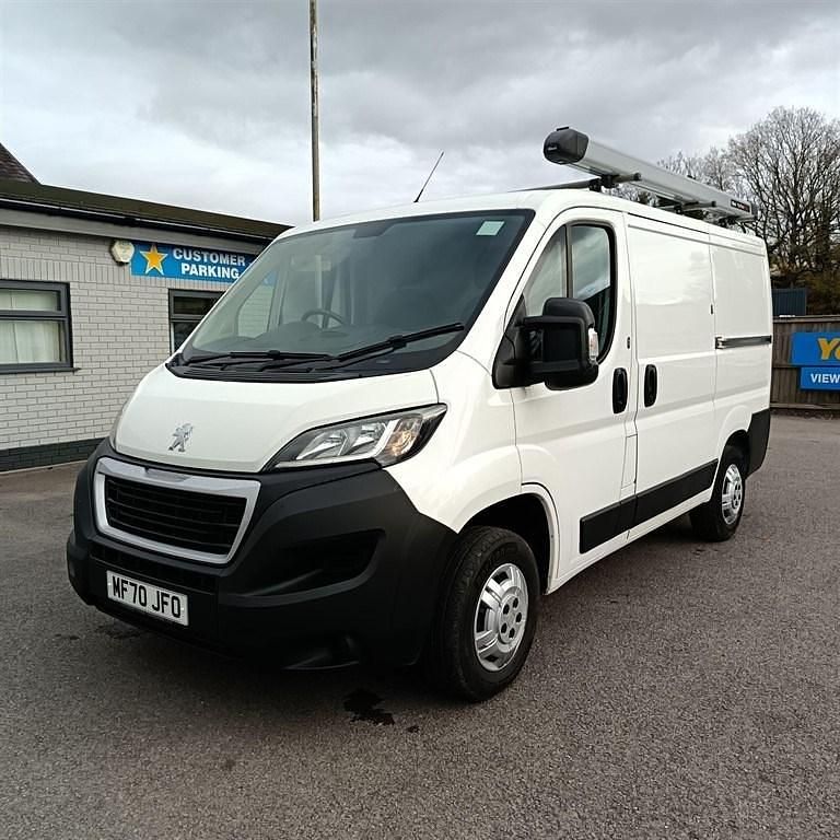 Used Peugeot Boxer 120 HP (88 kW) 2020 White Van