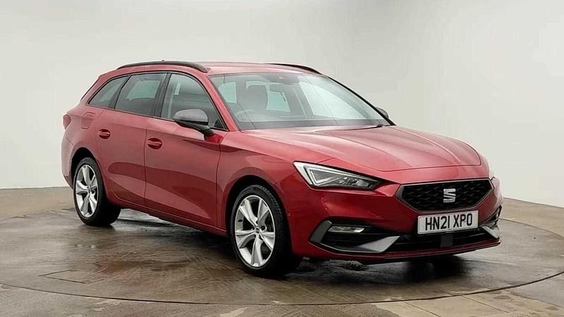 Used Seat Leon FR 2021 Red Estate