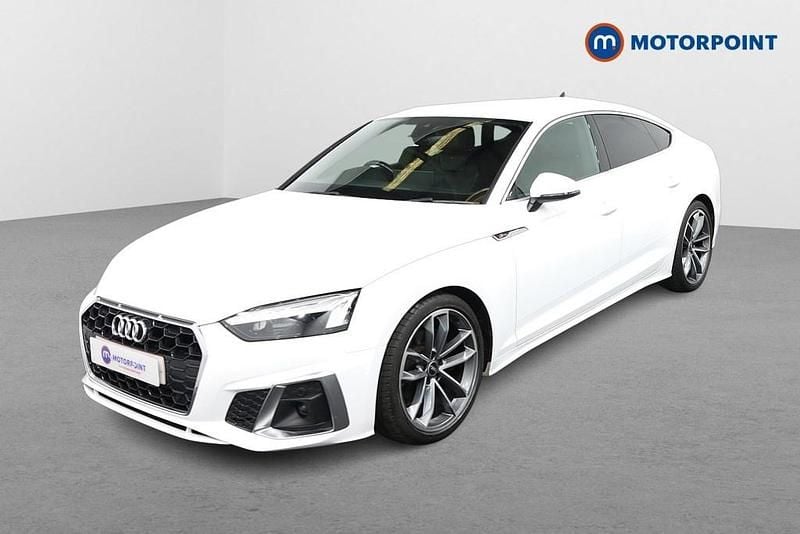 Used Audi A5 S-Line 190 HP (139 kW) 2021 White Coupe