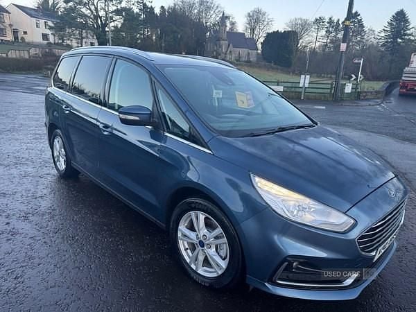 Used Ford Galaxy Titanium 150 HP (110 kW) 2020 Blue MPV