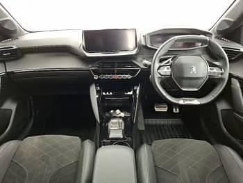 Used Peugeot e-208 Premium 100 kW (136 HP) 2022 Blue Hatchback