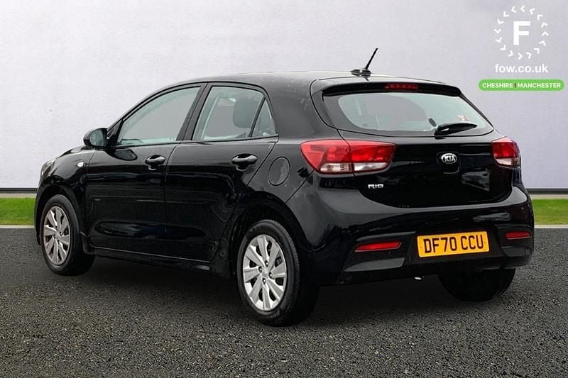 Used Kia Rio 83 HP (61 kW) 2020 Black Hatchback