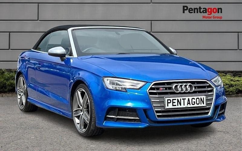Blue Used 2019 Audi S3 Cabriolet Sport Cabriolet | £21,994 (Expensive) - Image 1/4